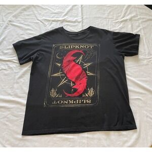 SlipKnot T-Shirt Mens 2XL Sigil of Baphomet Concert Tour Merch Graphic Tee25